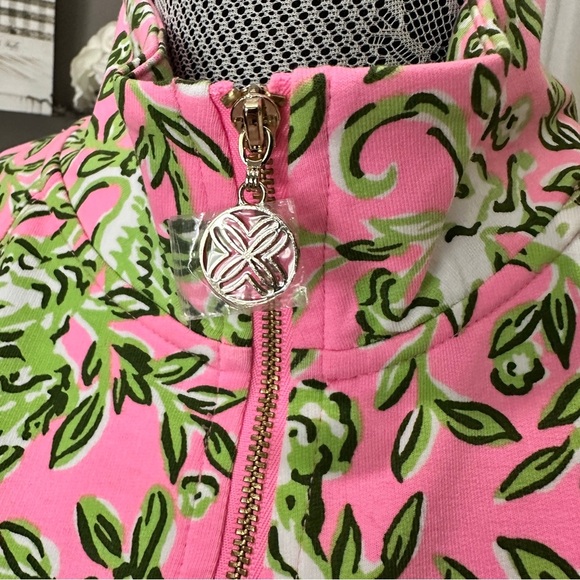Lilly Pulitzer Skipper Popover UPF 50+ Rousseau Pink | Size M - Picture 7 of 16